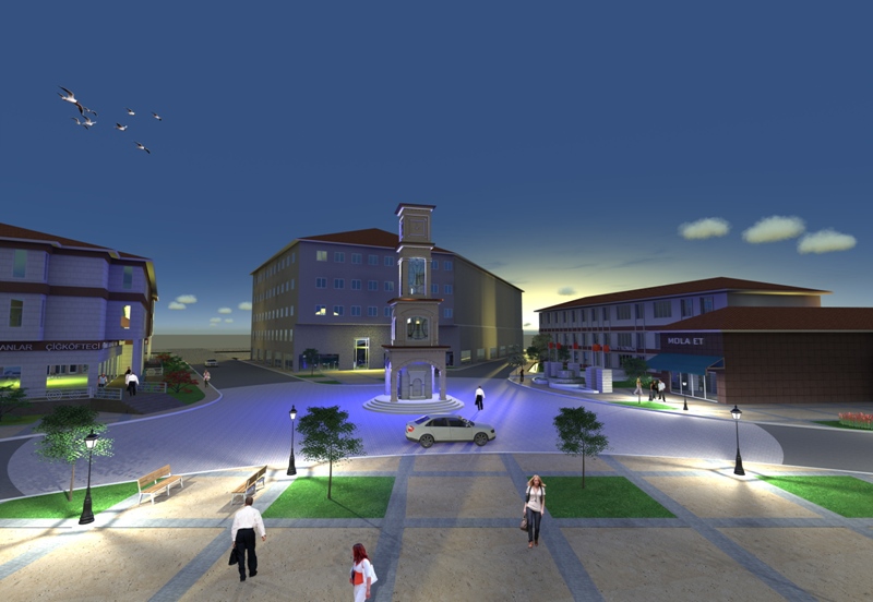 Saat Kulesi - Emirdağ Kent Meydanı Saat Kulesi 47