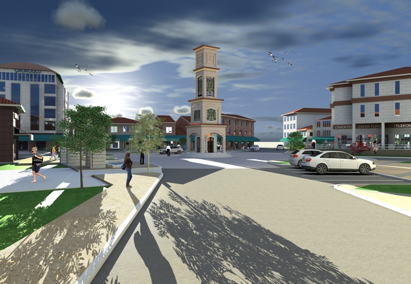 Saat Kulesi - Emirdağ Kent Meydanı Saat Kulesi 56