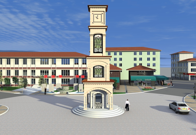 Saat Kulesi - Emirdağ Kent Meydanı Saat Kulesi 58