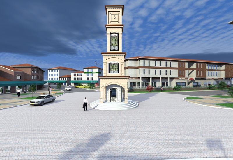 Saat Kulesi - Emirdağ Kent Meydanı Saat Kulesi 60