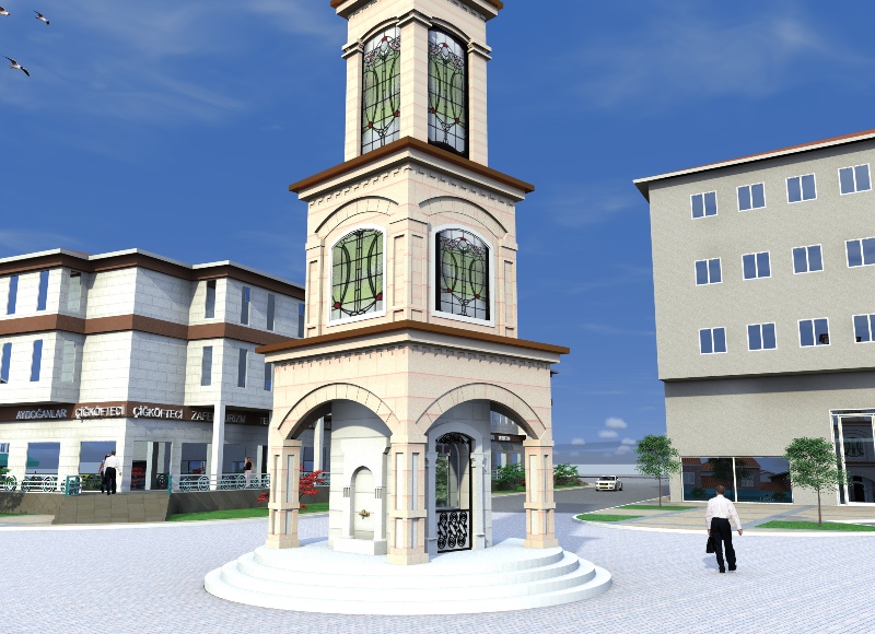 Saat Kulesi - Emirdağ Kent Meydanı Saat Kulesi 61