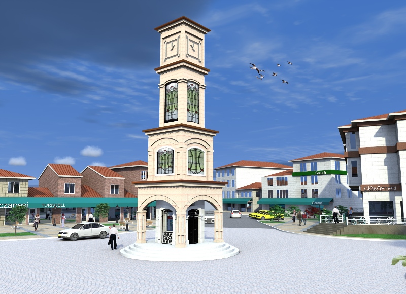 Saat Kulesi - Emirdağ Kent Meydanı Saat Kulesi 63