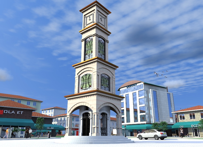 Saat Kulesi - Emirdağ Kent Meydanı Saat Kulesi 64