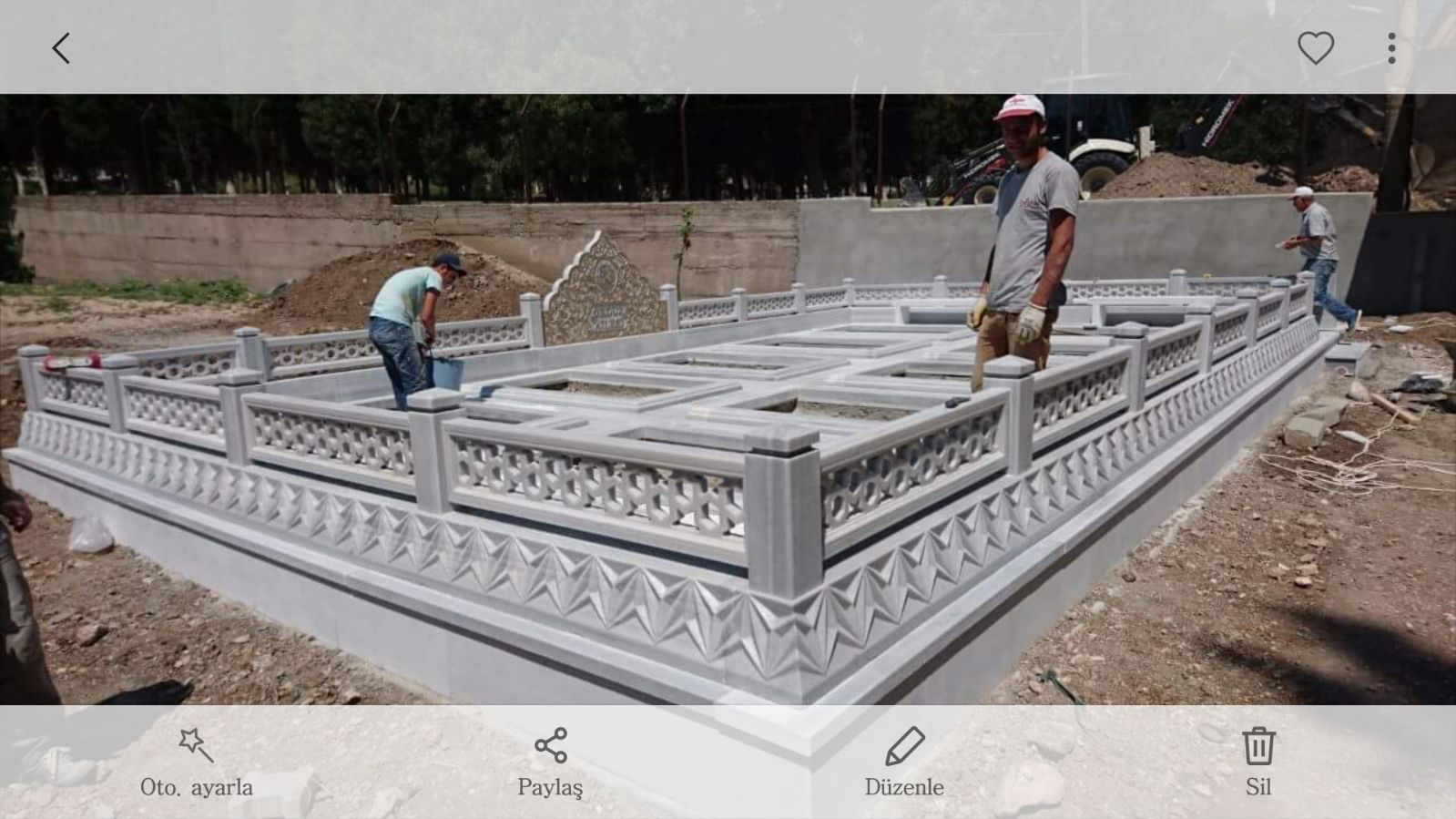 Çeşitli Çalışmalar - Gediz Aile Mezarlığı 5